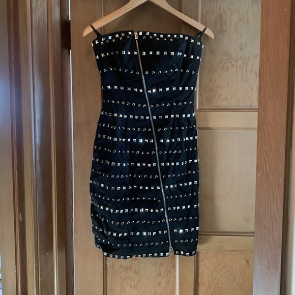 Y2k vintage Bebe embellished strapless Jessica rabbit dress - Picture 11 of 15